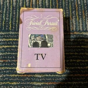 Trivial Pursuit TV Special Pack Purple Vintage Card Game Expansion Pack